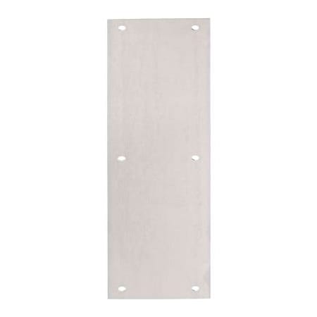 Yale Commercial Rockwood Push Plate, 3-1/2"L x 15"H, Satin Stainless Steel 85887